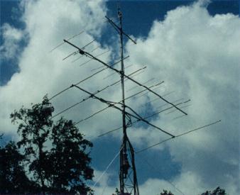 The VHF Antenna At 25 Feet