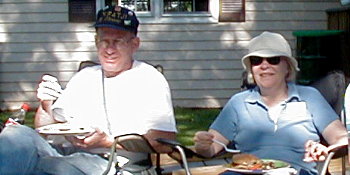 Denny - KF4TJI and Carol - KF4TJJ Boehler of Leesburg, VA. Photograph by Norm Styer - AI2C of Clarkes Gap, VA.