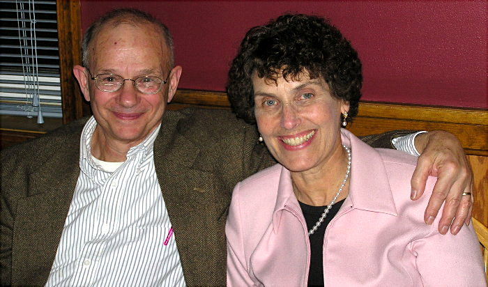 John - W4AU and Carolyn Unger of Hamilton, VA. Photograph by Denny Boehler - KF4TJI of Leesburg, VA.