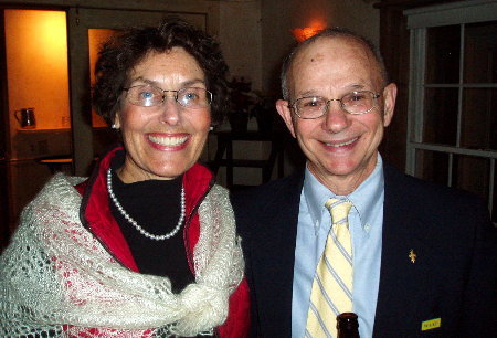 Carolyn and John Unger - W4AU of Hamilton. Photograph by Norm Styer - AI2C of Clarkes Gap, Virginia.