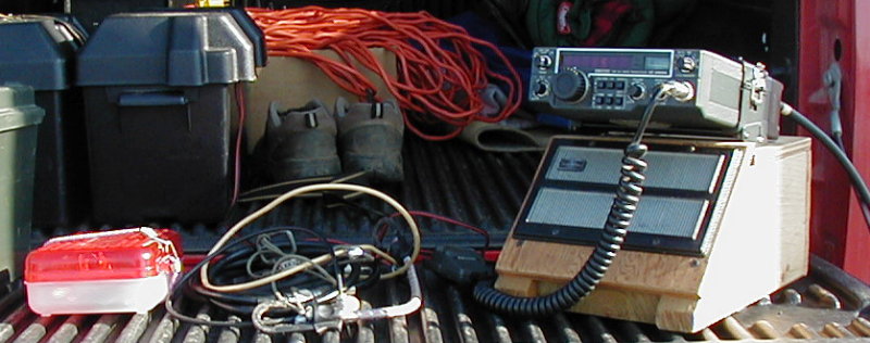 The Tracking Receiver - ICOM 260A. Photo by Norm Styer - AI2C from Clarkes Gap, VA.