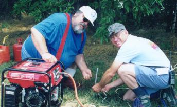 W4HZV - Temp and KF4TJI - Dennis