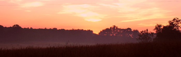 Sunday Morning Sun Rise by KF4TJI Denny Boehler of Leesburg, VA.