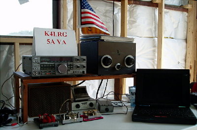 Station 1 Set Up. Photograph by Norm Styer - AI2C.