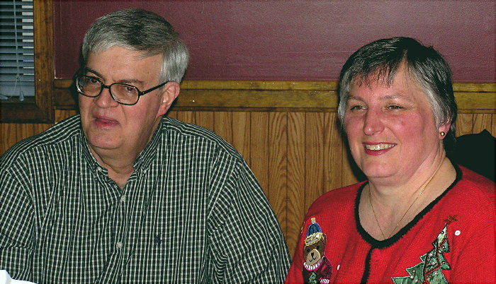 Dale - K3CN and Mrs Harison of Leesburg, VA. Photograph by Denny Boehler - KF4TJI of Leesburg, VA.