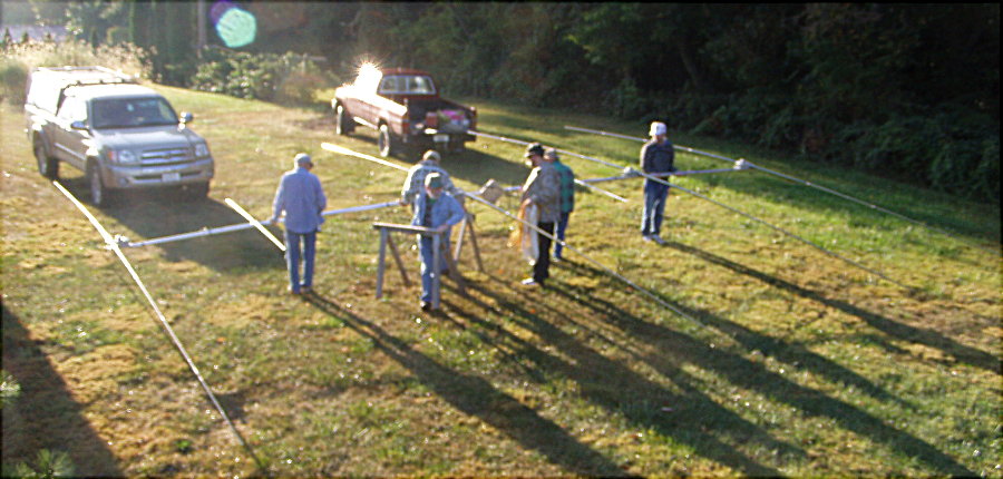 Ground Crew. Photograph by Tom Garasic - NA4MA of Haymarket, VA.