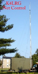 The Net Control Station - K4LRG of the Loudoun Amateur Radio Group at Hillsboro and provided by Tom Dawson - WB3AKD